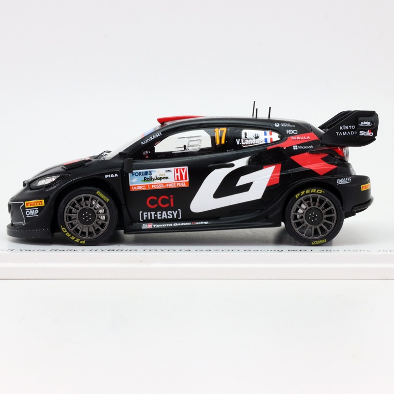 スパーク 1/43 TOYOTA GR Yaris Rally1 HYBRID TGR WRT 2024 ラリー