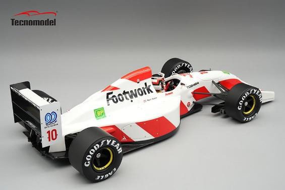 テクノモデル 1/18 フットワーク FA13 #10 鈴木亜久里 1992年 日本GP