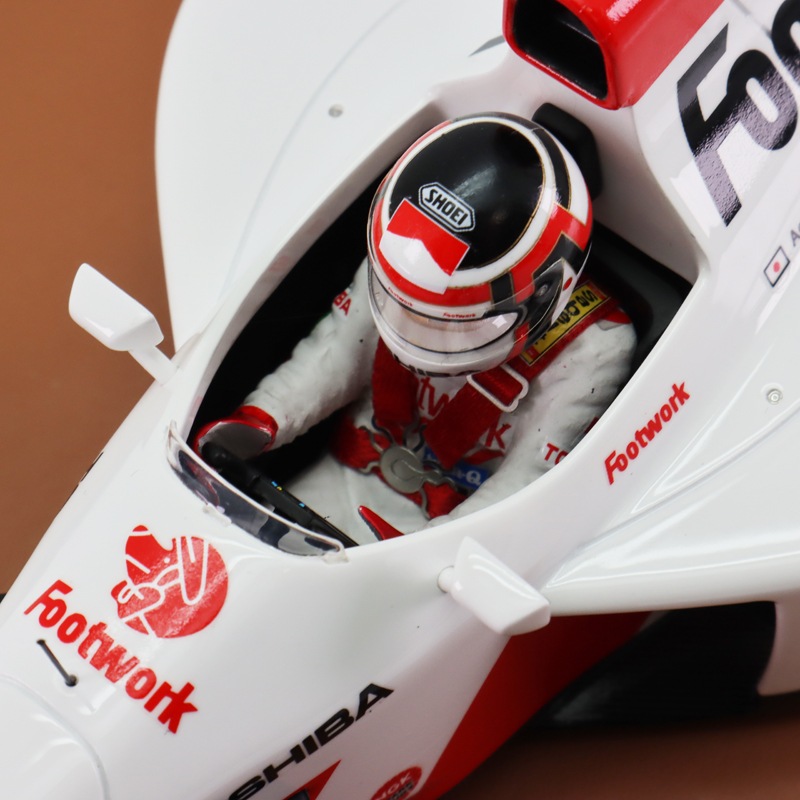 テクノモデル 1/18 フットワーク FA13 #10 鈴木亜久里 1992年 日本GP