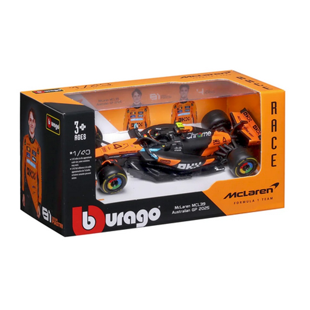 ブラゴ 1/43 2025年 マクラーレン F1チーム MCL39 #4 ランド ノリス