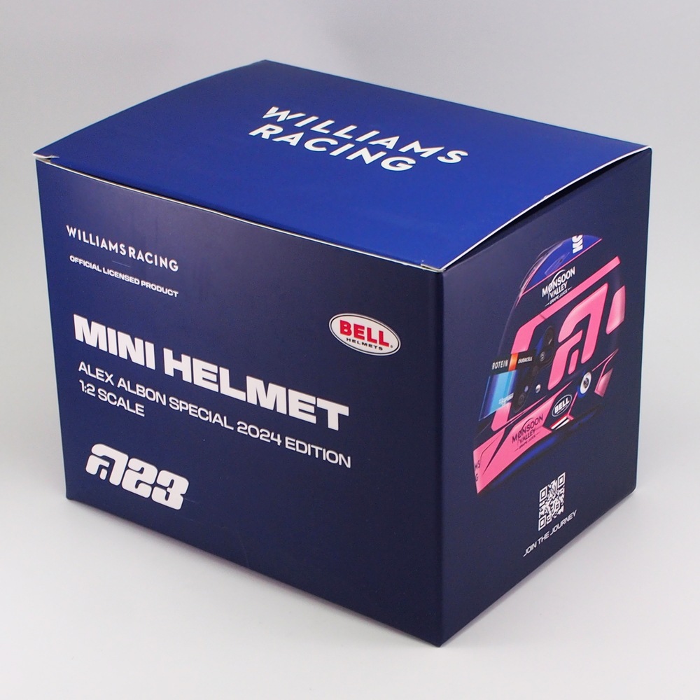 SPORTS MINI LINE 1/2スケール ヘルメット ウィリアムズ