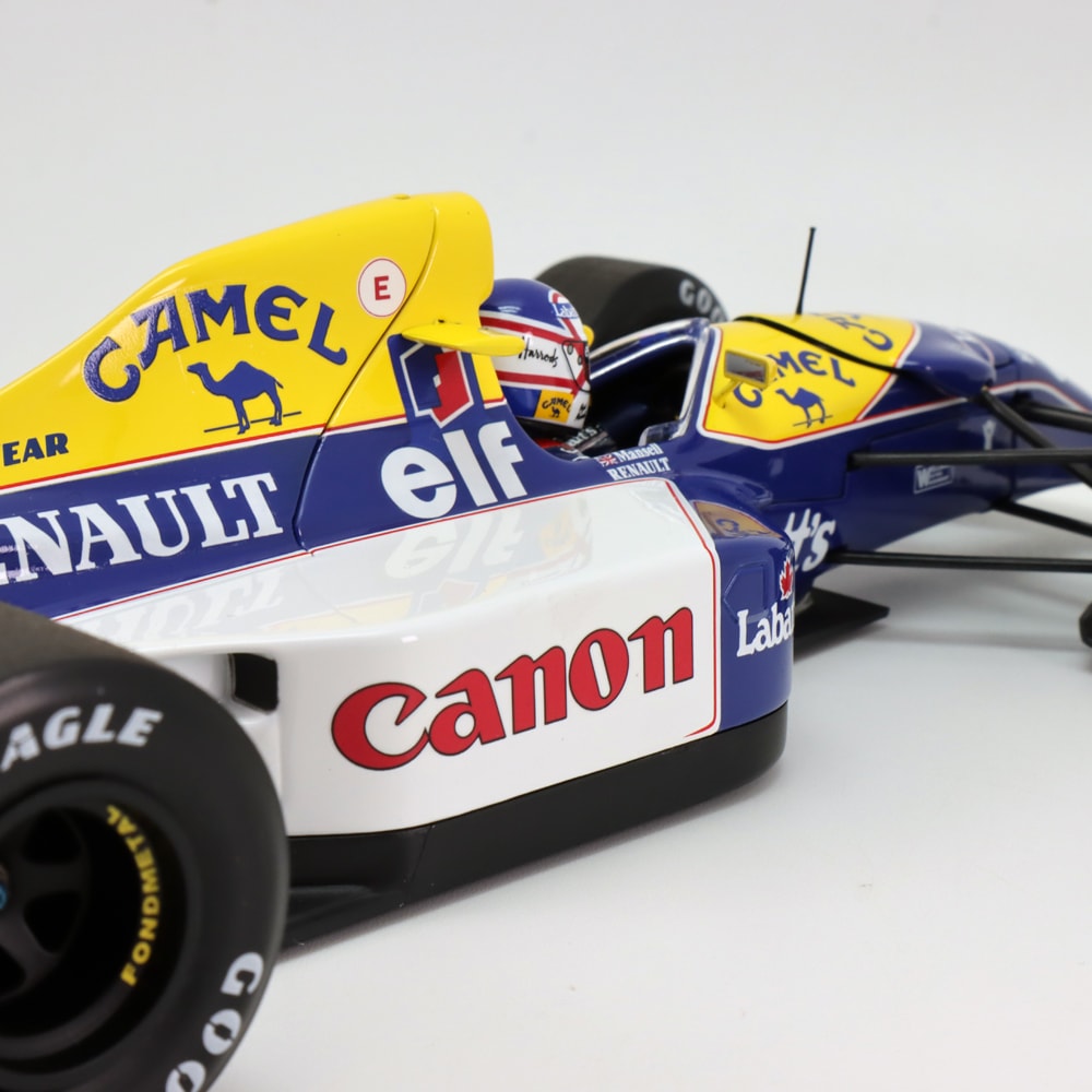 ミニチャンプス F1 ウィリアムズ FW14 ナイジェル マンセル ミニチャンプス 1/18 ウィリアムズ FW14B #5 ナイジェル