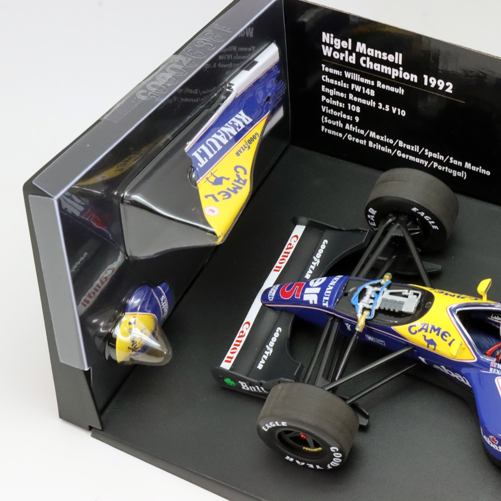 ミニチャンプス 1/18 ウィリアムズ FW14B #5 ナイジェル