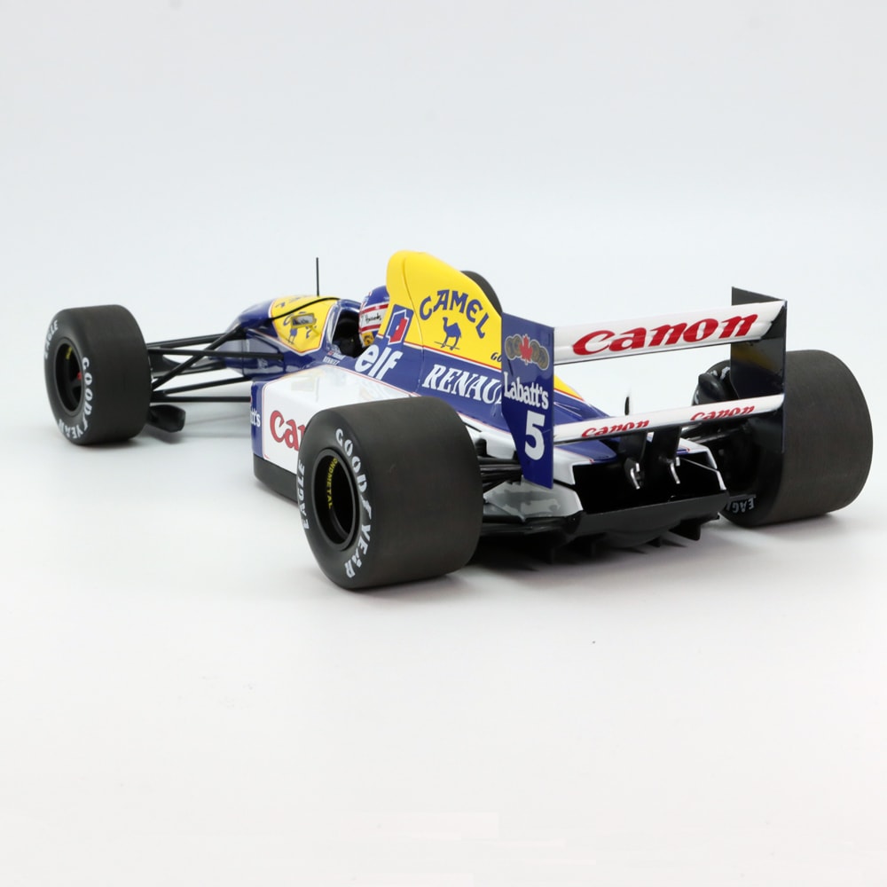 1/18 ウィリアムズルノー FW14 マンセル セナ　ミニカー Amazon | ミニチャンプス 1/18 ウィリアムズ ルノー FW14 1991