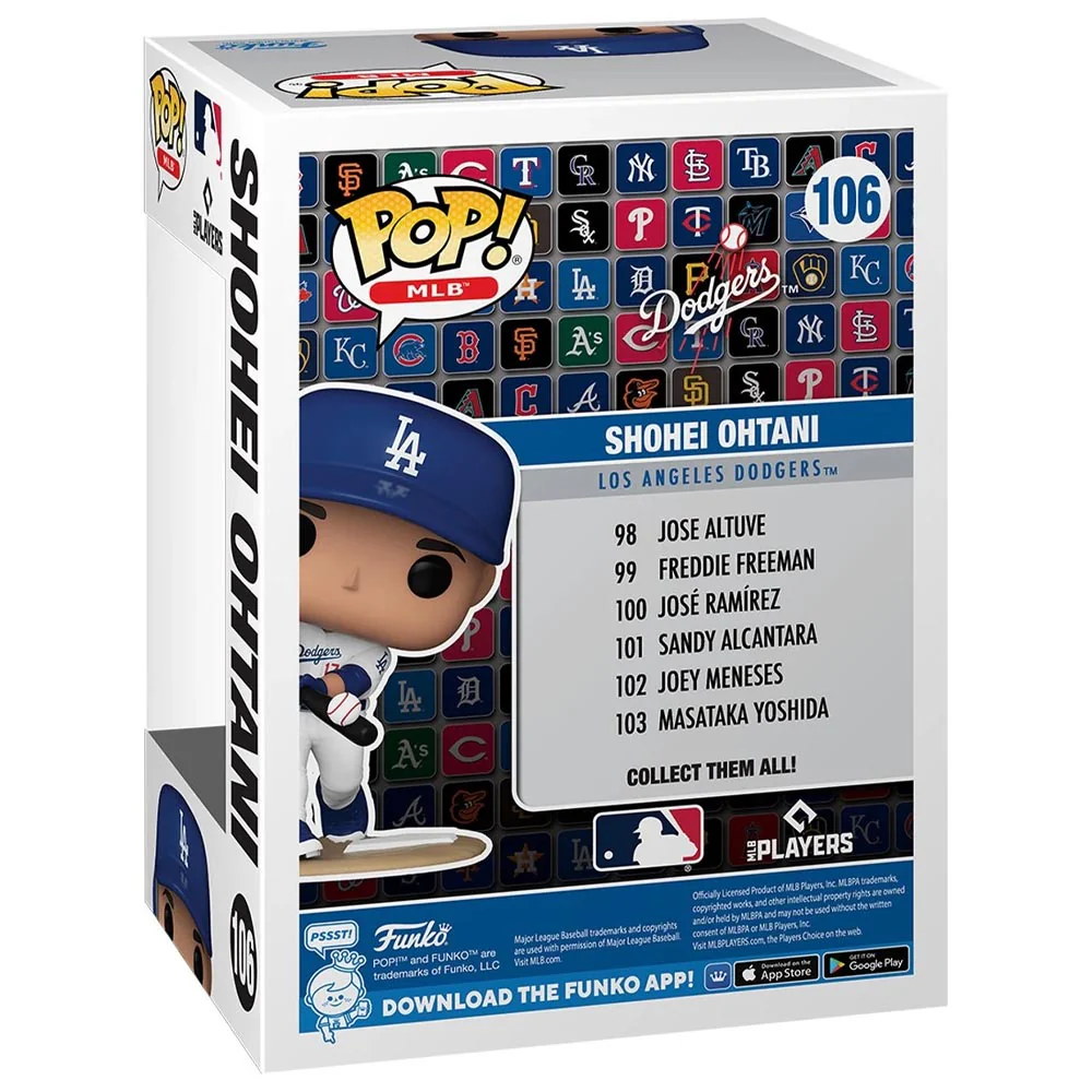 Funko Pop! MLB ロサンゼルス ドジャース #17 大谷 翔平 ホーム