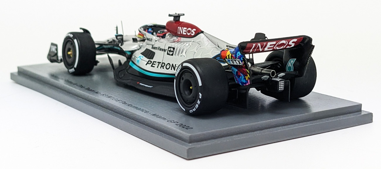 1/43 Spark メルセデスAMG W13 J.ラッセル マイアミGP 1/43 Spark メルセデスAMG W13 J.ラッセル マイアミGP Mercedes