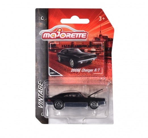 マジョレット 1/64 ヴィンテージ ダッジ チャージャー R/T ブラック