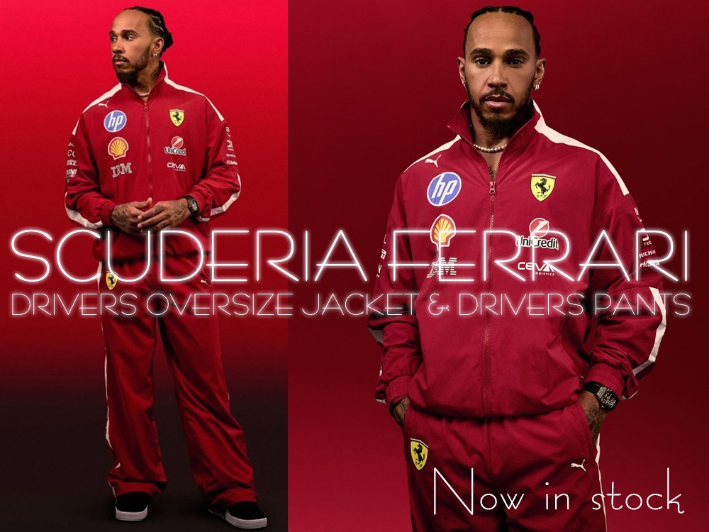 上下セット】2025 PUMA スクーデリア フェラーリ オーバーサイズ