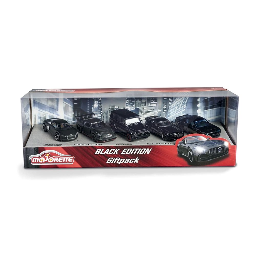 マジョレット 1/64 ブラックエディション ギフトパック ミニカー