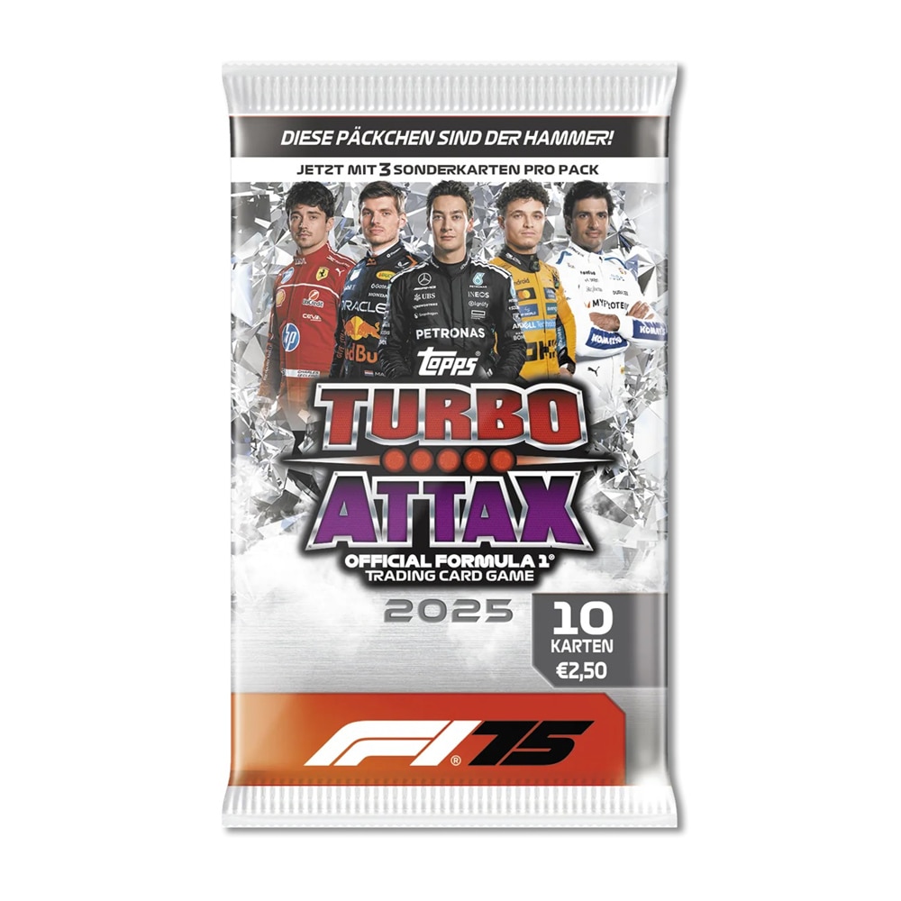 2025 Topps Turbo Attax F1 トレーディングカード - 1パック