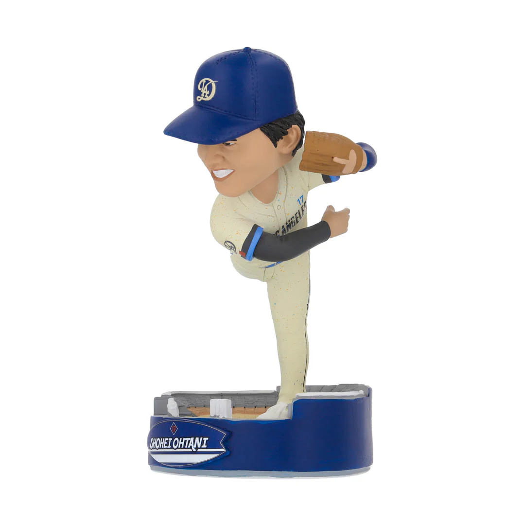 大谷翔平　ボブルヘッドドジャース球場台座 MLB オフィシャル ボブルヘッド 大谷 翔平 2025 ピッチャー再始動 記念
