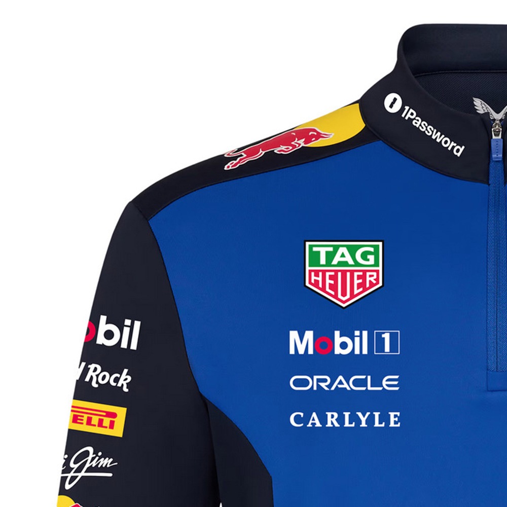 2026 オラクル レッドブル レーシング チーム 1/4ジップ ミッド