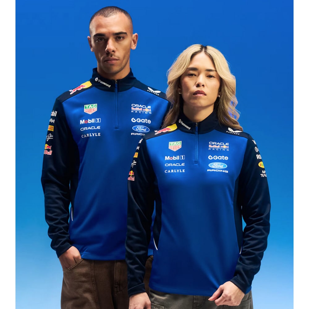 2026 オラクル レッドブル レーシング チーム 1/4ジップ ミッド