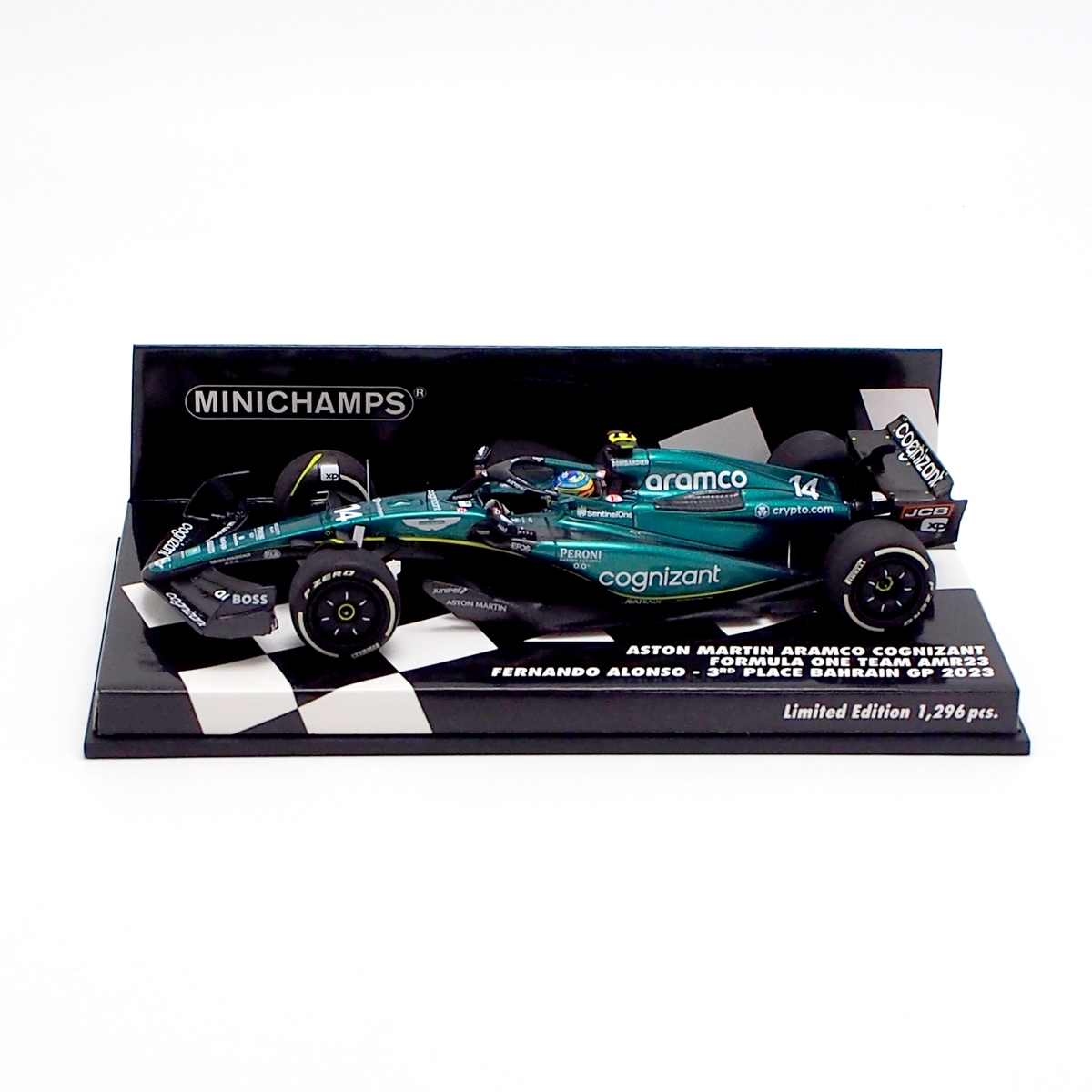ミニチャンプス 1/43 アストンマーティン アラムコ コグニザント F1