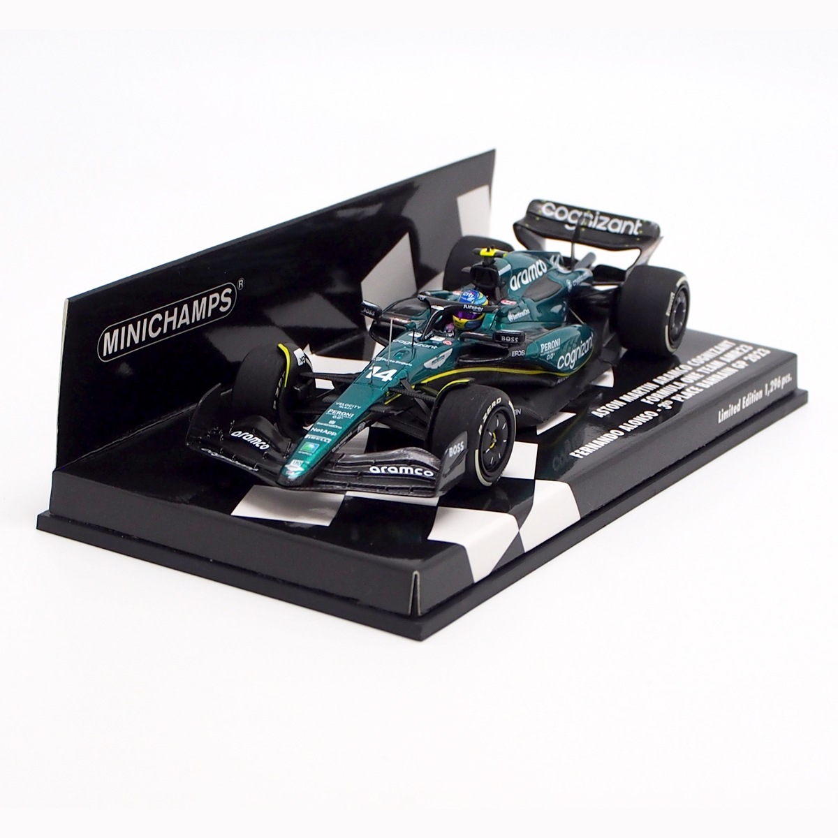ミニチャンプス 1/43 アストンマーティン アラムコ コグニザント F1
