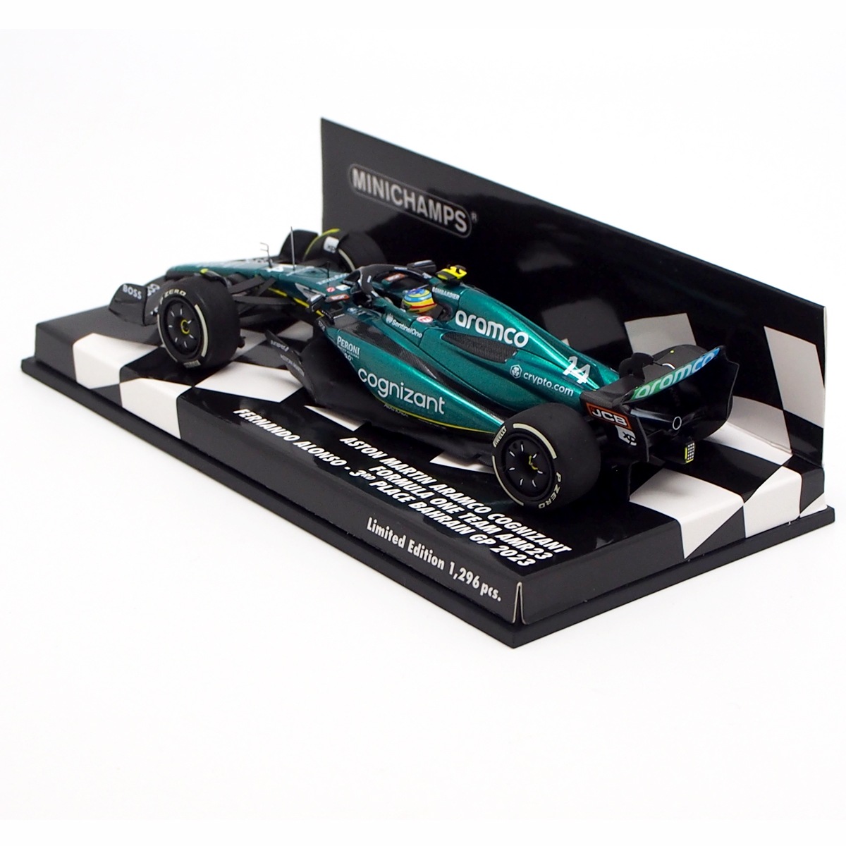 ミニチャンプス 1/43 アストンマーティン アラムコ コグニザント F1