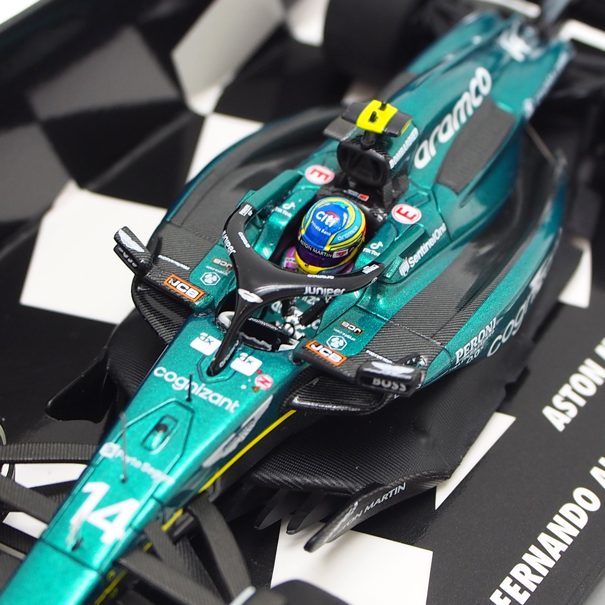 ミニチャンプス 1/43 アストンマーティン アラムコ コグニザント F1