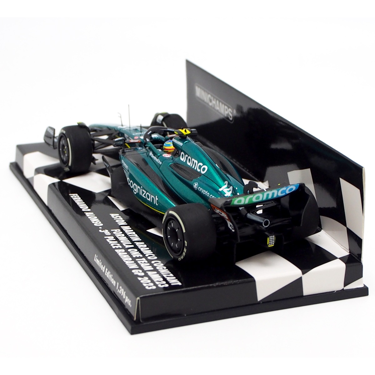 ミニチャンプス 1/43 アストンマーティン アラムコ コグニザント F1