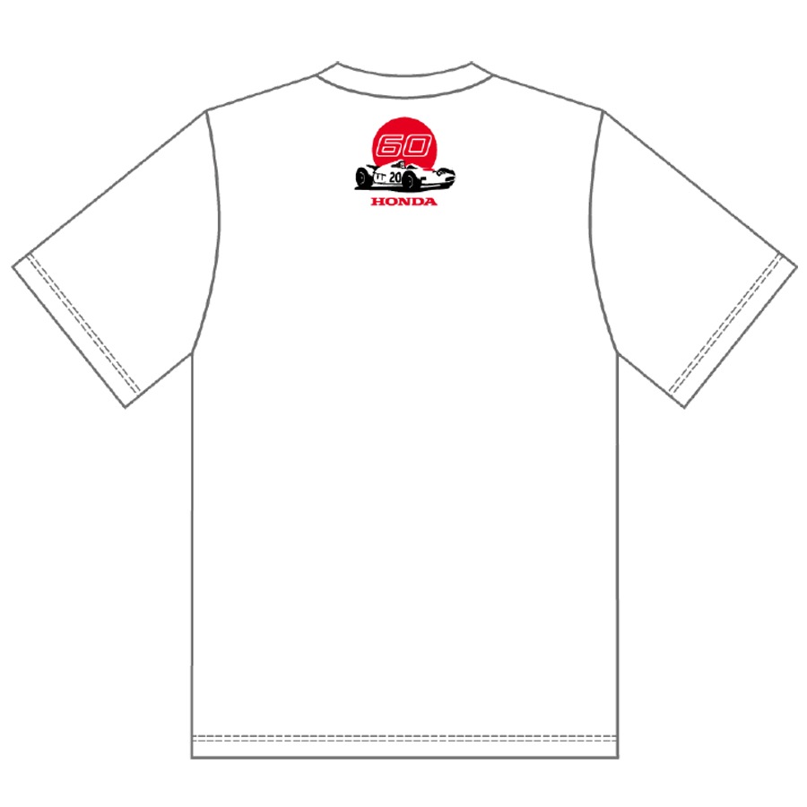 HONDA ホンダ F-1 ワールドグランプリ レーシングチーム 半袖シャツ 公式 HONDA ホンダ F1 レーシングシャツ スタッフシャツ ワーク