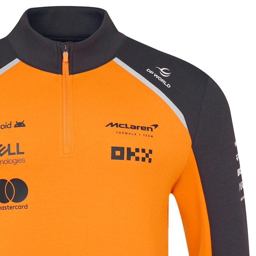 2025 マクラーレン F1 チーム クオーター ジップ スウェット