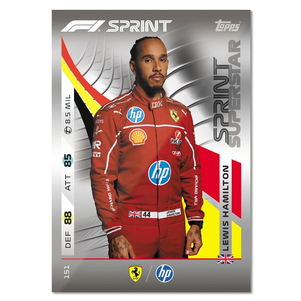 2025 Topps Turbo Attax F1 トレーディングカード - メガマルチ