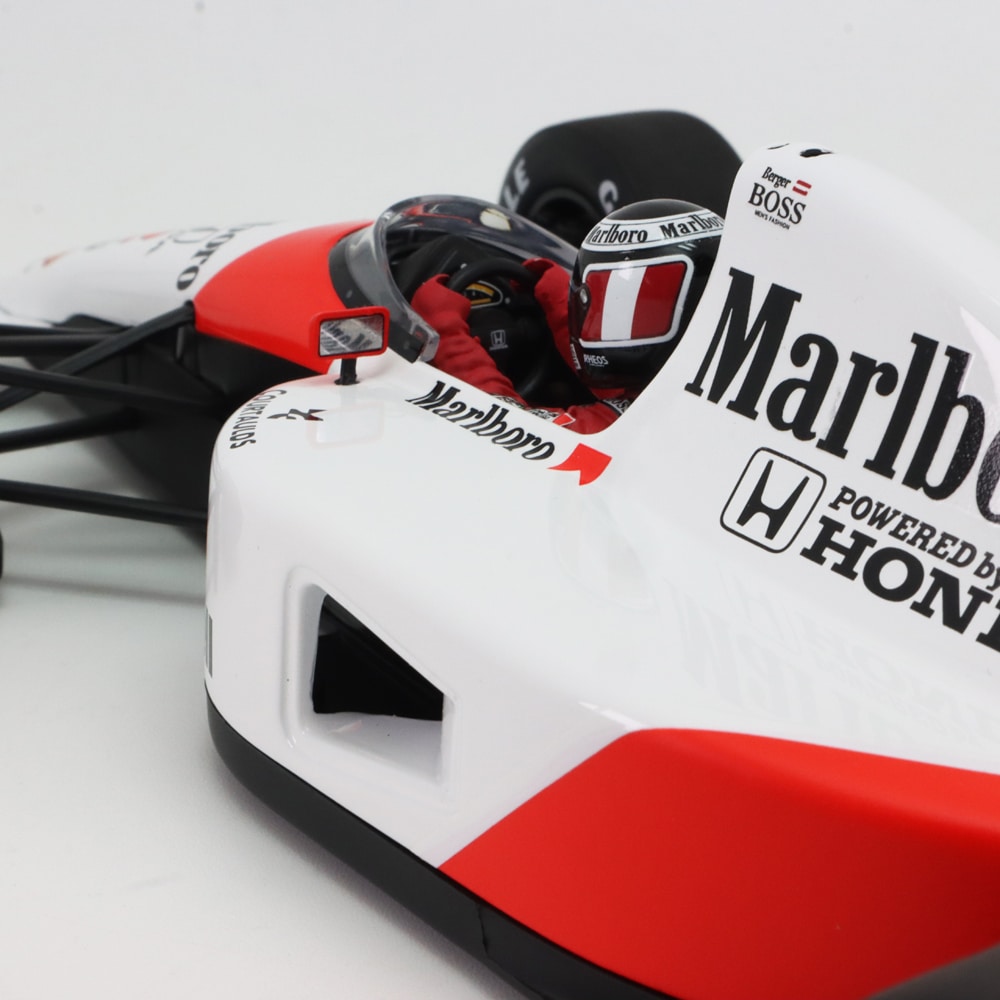 ミニチャンプス 1/18 マクラーレン MP4/6 1991年 #2 ゲルハルト