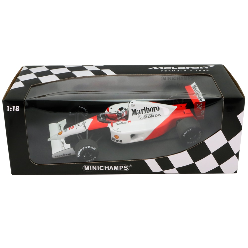 ミニチャンプス 1/18 マクラーレン MP4/6 1991年 #2 ゲルハルト