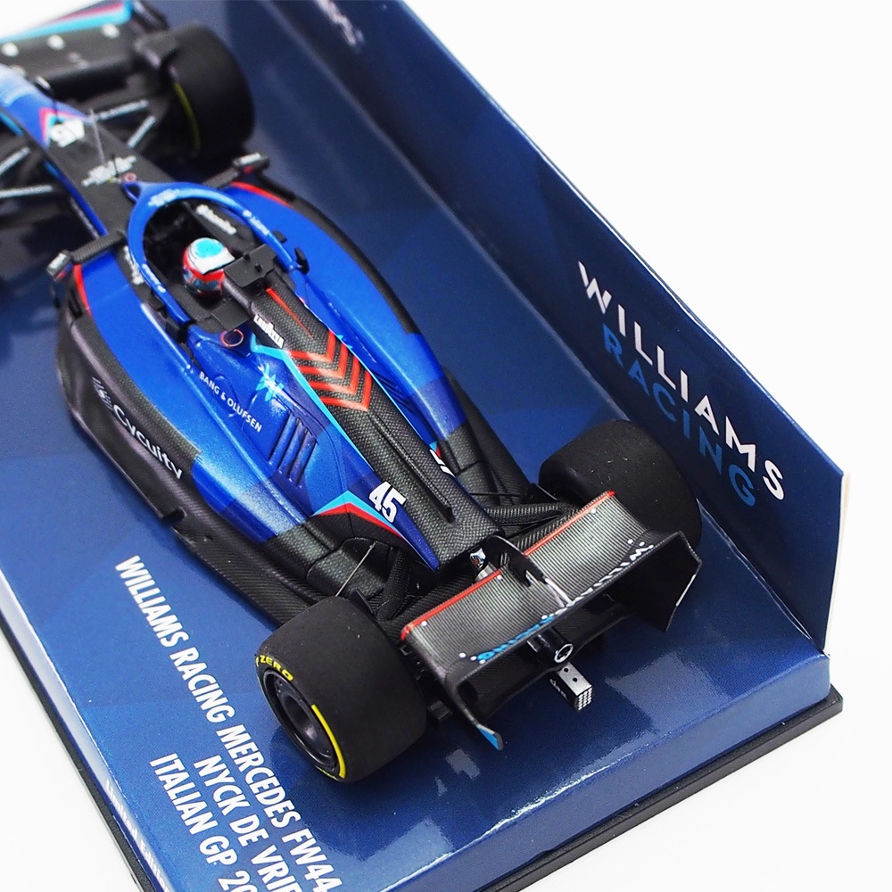 ミニチャンプス 1/43 ウィリアムズ レーシング メルセデス FW44 ニック
