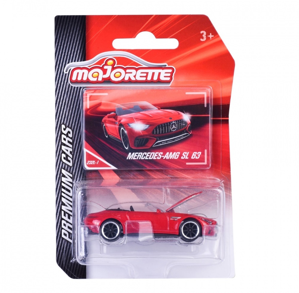 マジョレット マジョレット 1/64 メルセデス AMG SL レッド コレクターズカード付