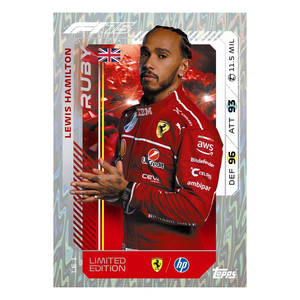 ディアブロ トレーディングカード 2025 Topps Turbo Attax F1 トレーディングカード - スターター