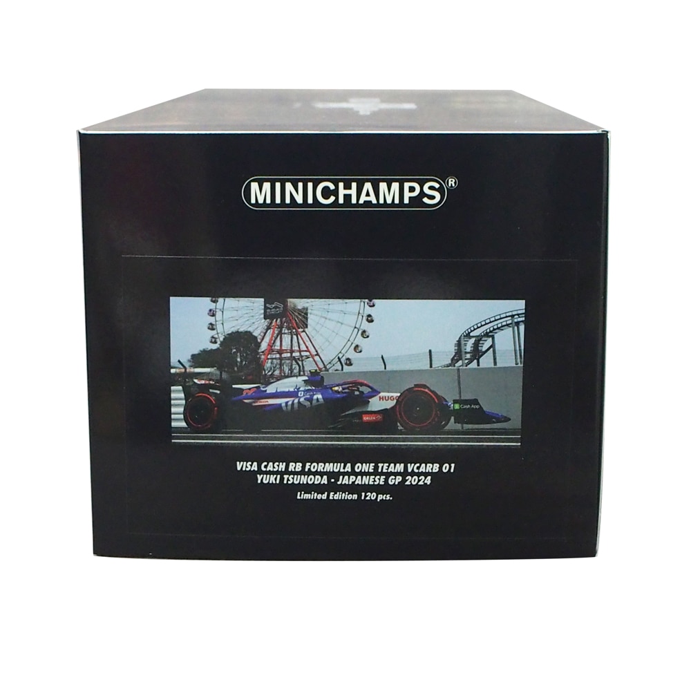 ミニチャンプス 1/18 ビザ キャッシュ RB F1 チーム VCARB 01 角田 裕