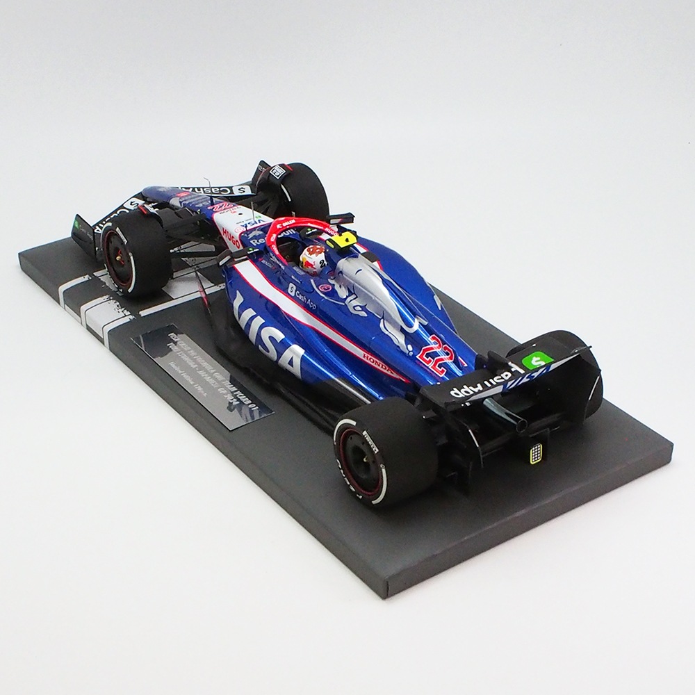 ミニチャンプス 1/18 ビザ キャッシュ RB F1 チーム VCARB 01 角田 裕