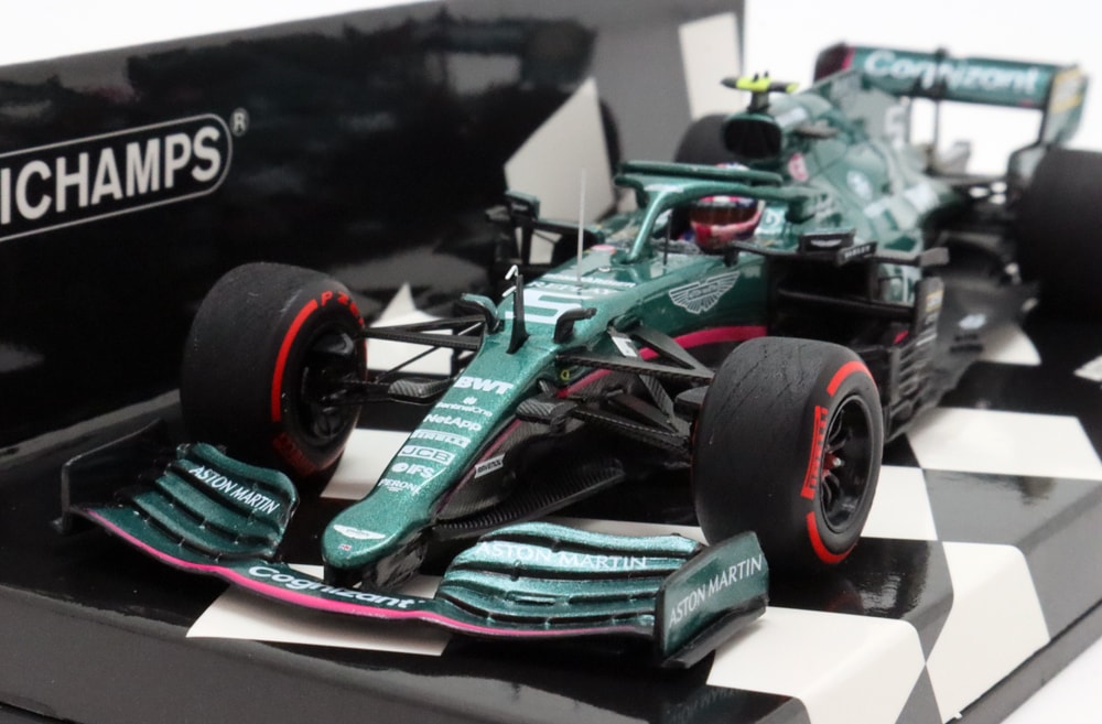 ミニチャンプス 1/43 アストンマーティン コグニザント F1チーム