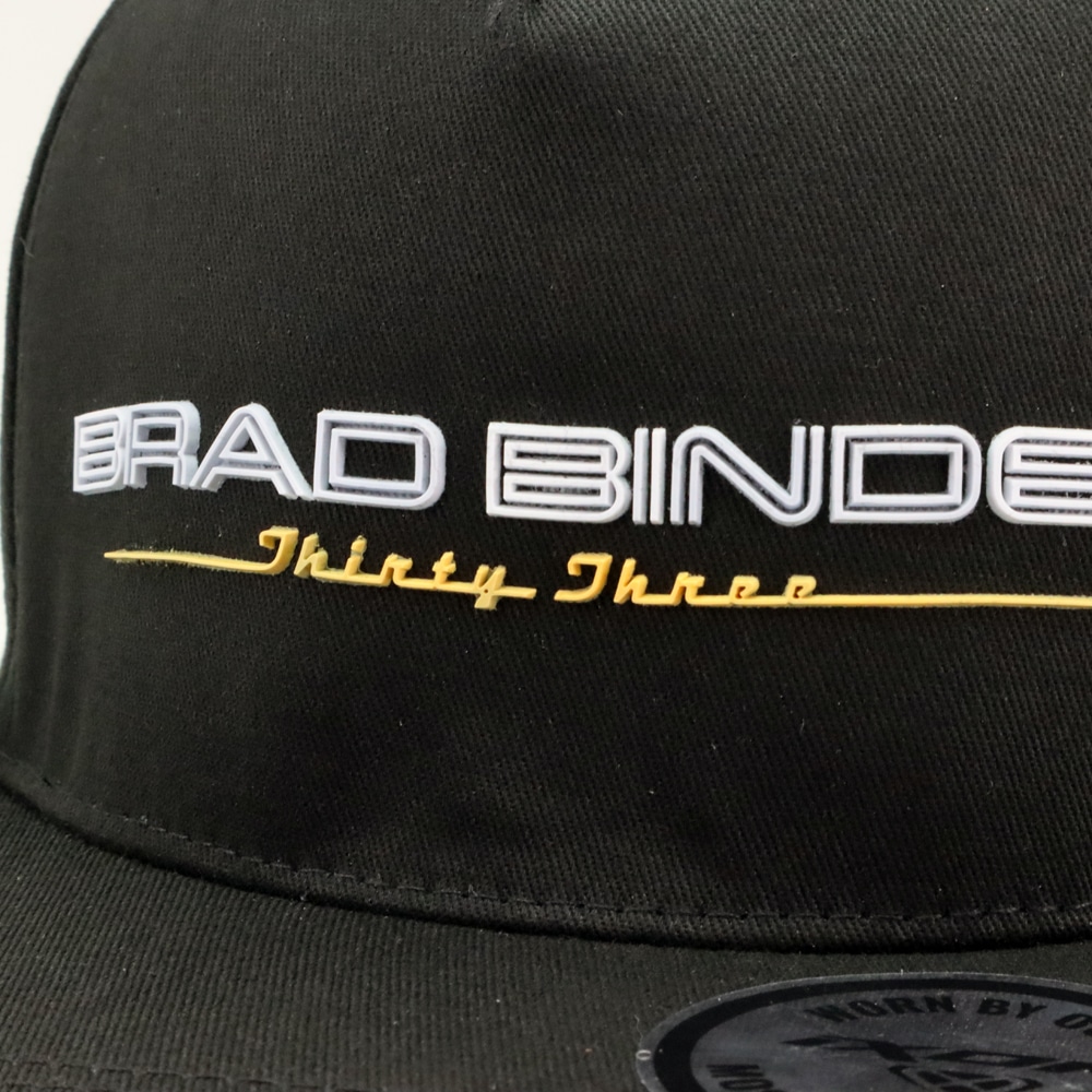 2025 MotoGP #33 ブラッド ビンダー フラット キャップ ブラック