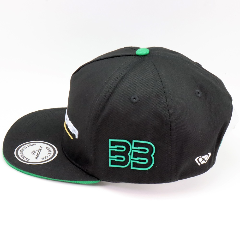 2025 MotoGP #33 ブラッド ビンダー フラット キャップ ブラック