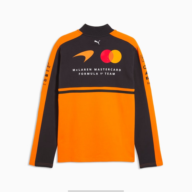 マクラーレン F1 チーム ハーフジップ スウェット 2026 2026 マクラーレン F1 チーム ハーフジップ ジャケット | ジャケット