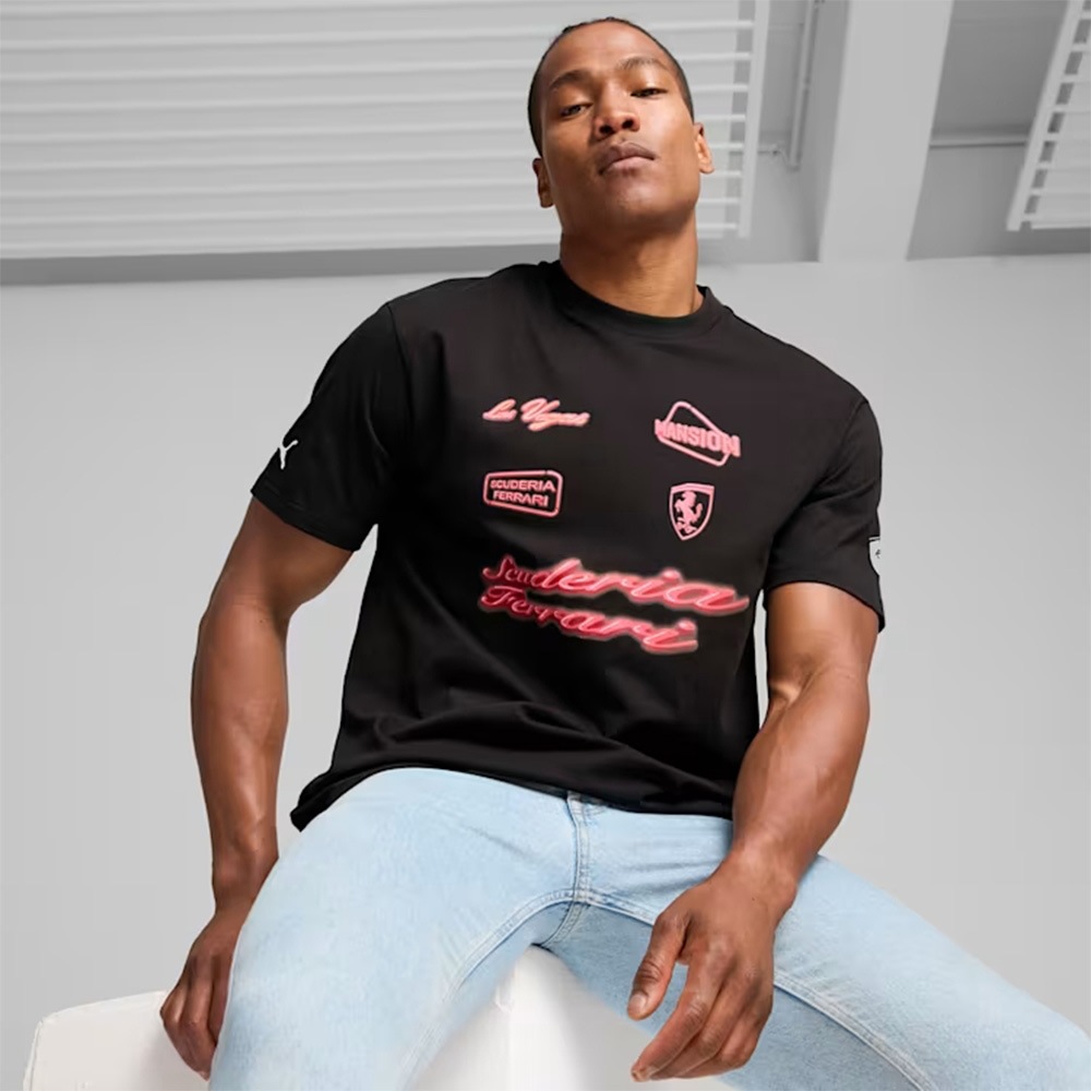 PUMA スクーデリア フェラーリ SF レース ネオン エナジー Tシャツ | T