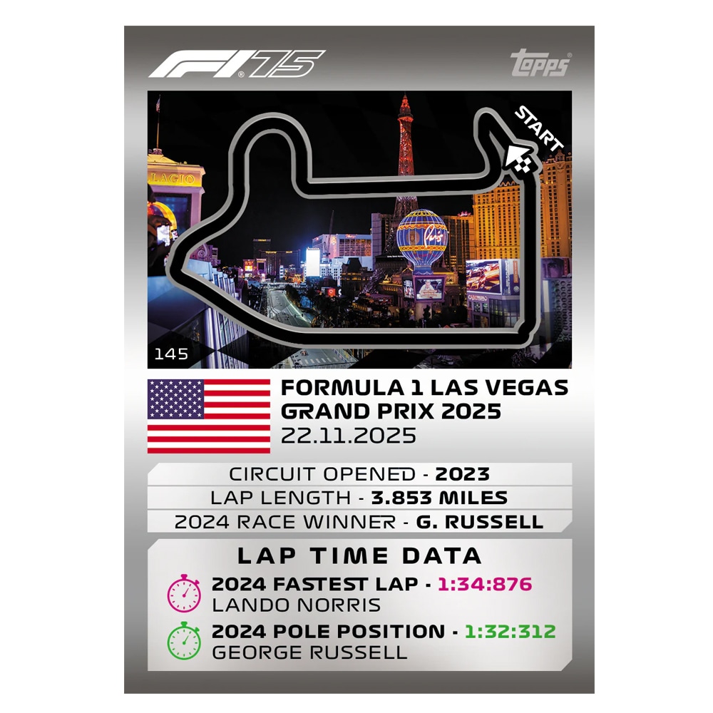 ボートレースカード2025 2025 Topps Turbo Attax F1 トレーディングカード - ダイヤモンド