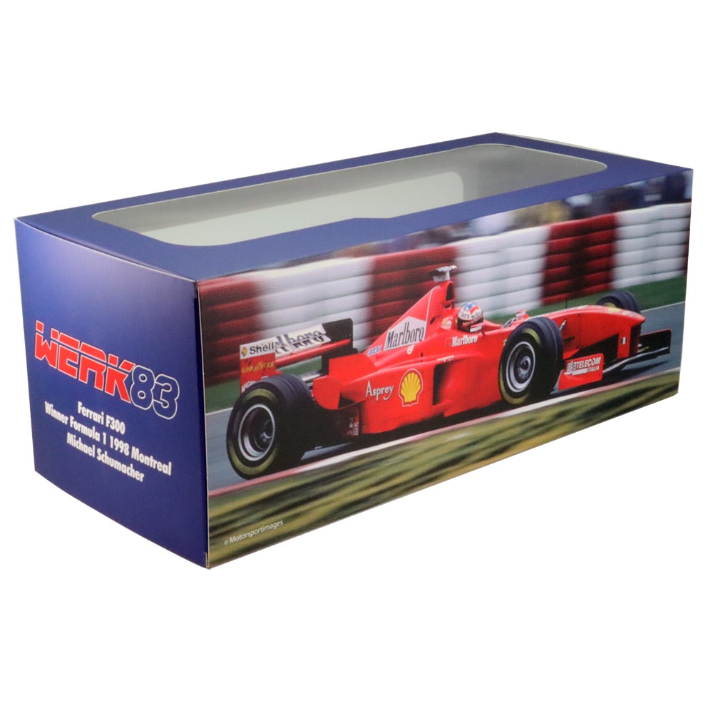 Werk83 1/18 フェラーリ F300 #3 1998年 カナダGP ウィナー ミハエル
