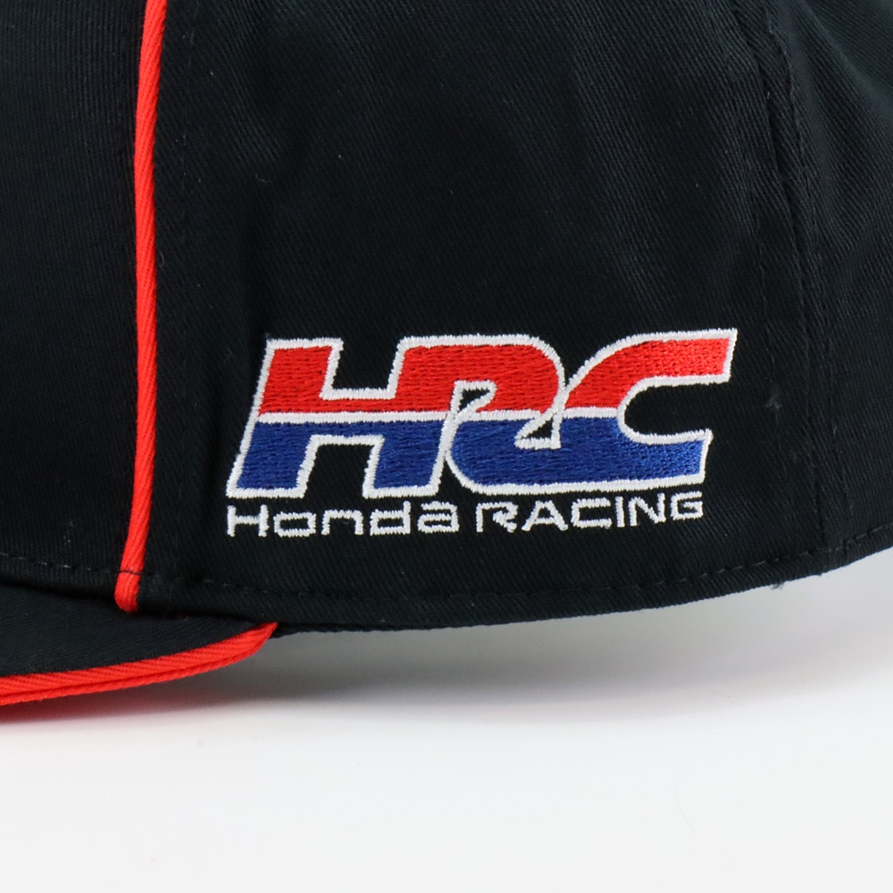 2025 HRC ホンダ レーシング ウイングロゴ フラット キャップ ブラック