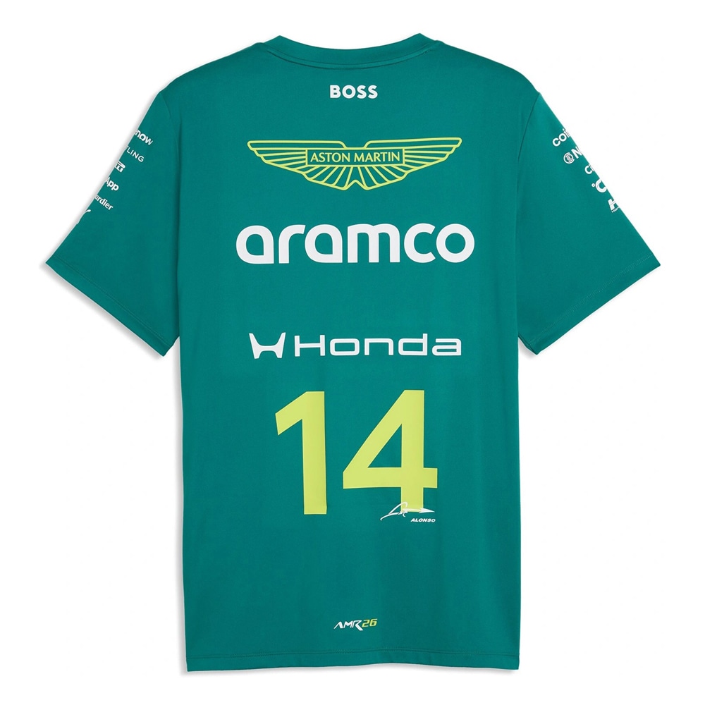 アストンマーティン・アラムコ・ホンダF1 2026 チームポロシャツ S PUMA アストンマーティン アラムコ F1 チーム ポロシャツ 2026