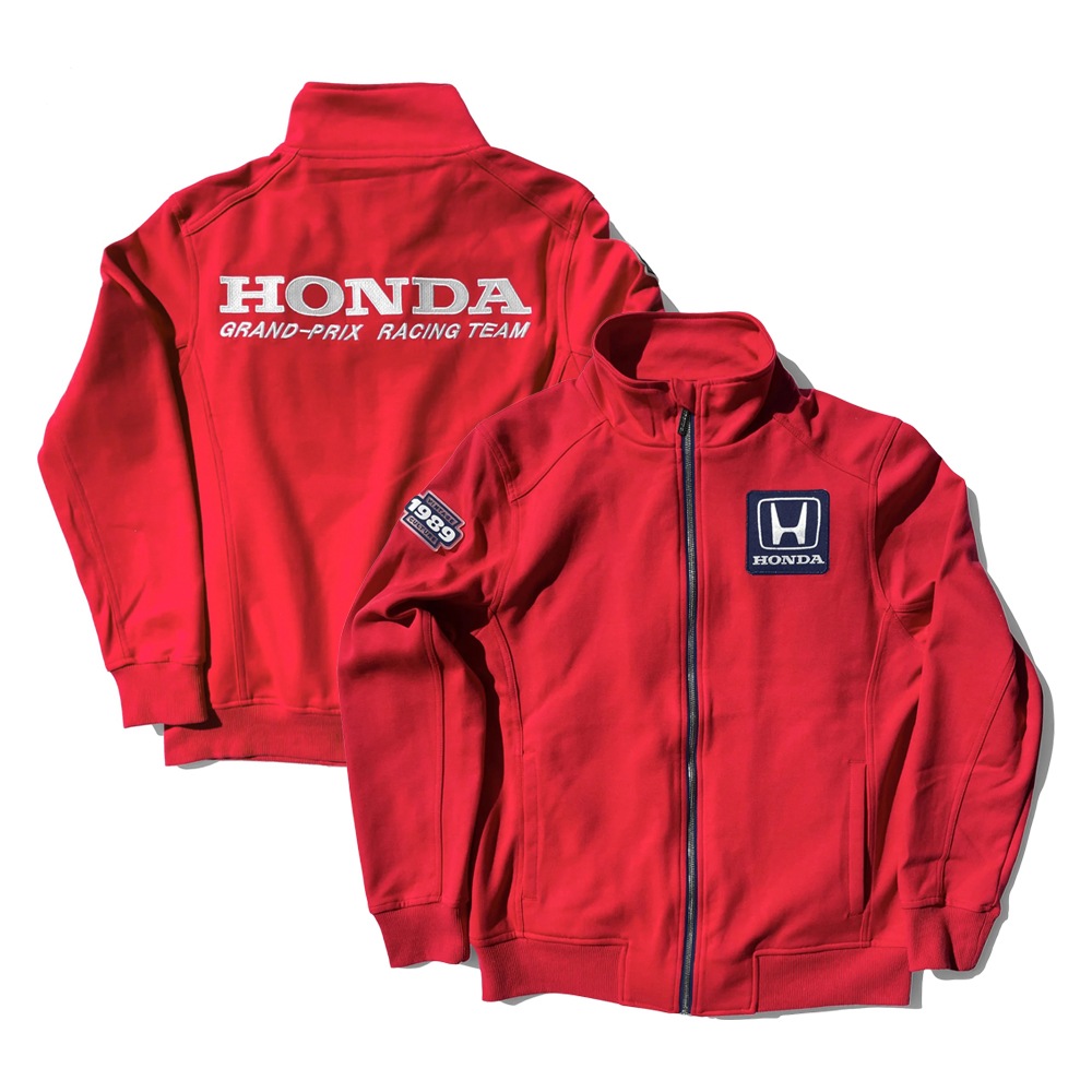 美品　HONDA HRC リバーシブル　ジャケット　ヴィンテージ US限定 HONDA ヴィンテージ 1989 Grand Prix Racing チーム フルジップ