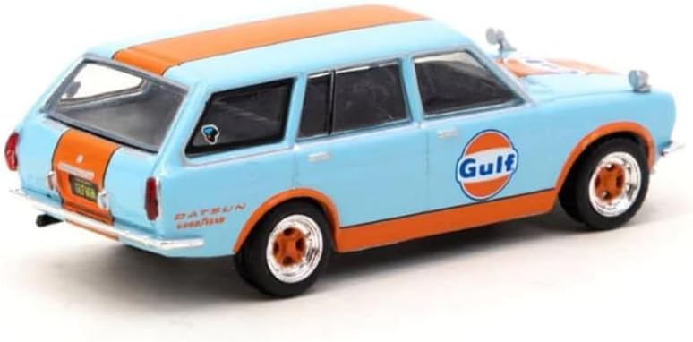 ターマックワークス 1/64 ダットサン ブルーバード 510 ワゴン ガルフ