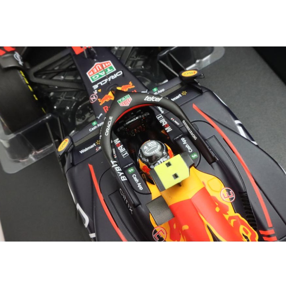 ミニチャンプス 1/18 オラクル レッドブル RB18 2022年 モナコGP
