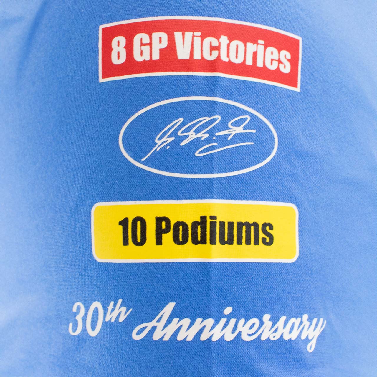 ミハエル•シューマッハ　フェラーリ引退記念Tシャツ グラッチェシューミー　M新品 ミハエル•シューマッハ フェラーリ引退記念Tシャツ グラッチェ