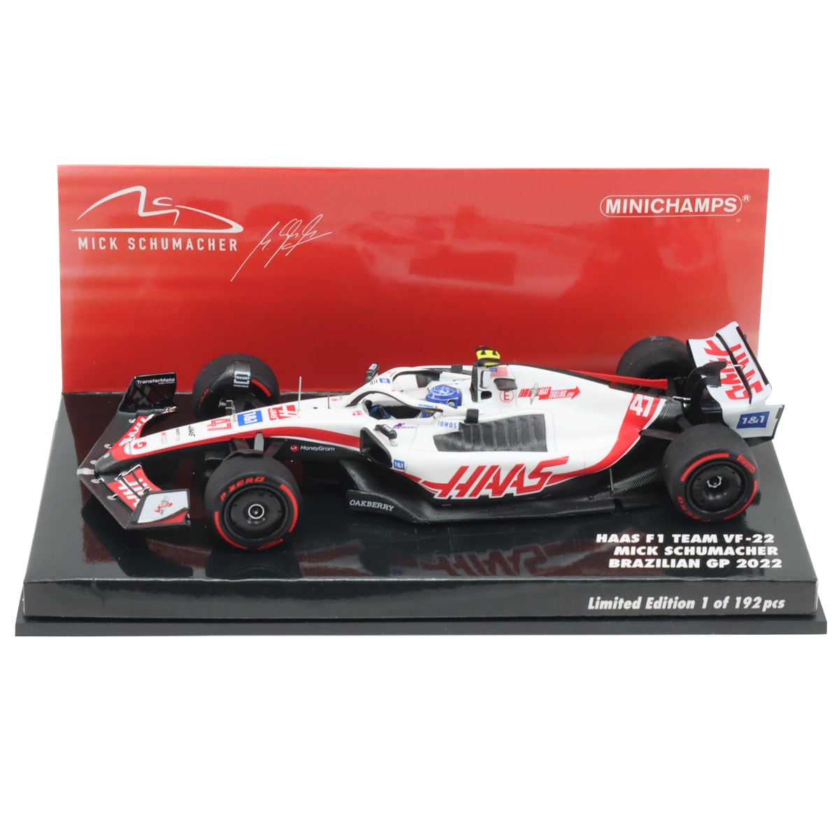 ミニチャンプス ハースF1  VF-22 ミック シューマッハ イギリスGP 京商 ミニカー | MINICHAMPS 1/43 ハース F1 TEAM VF-22 ミック
