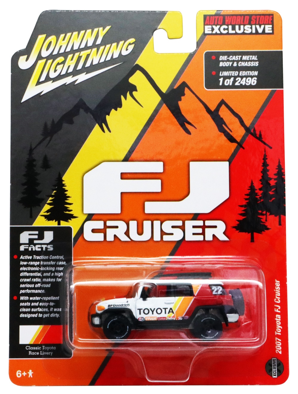 ジョニーライトニング 1/64 2007 トヨタ FJ クルーザー クラシック