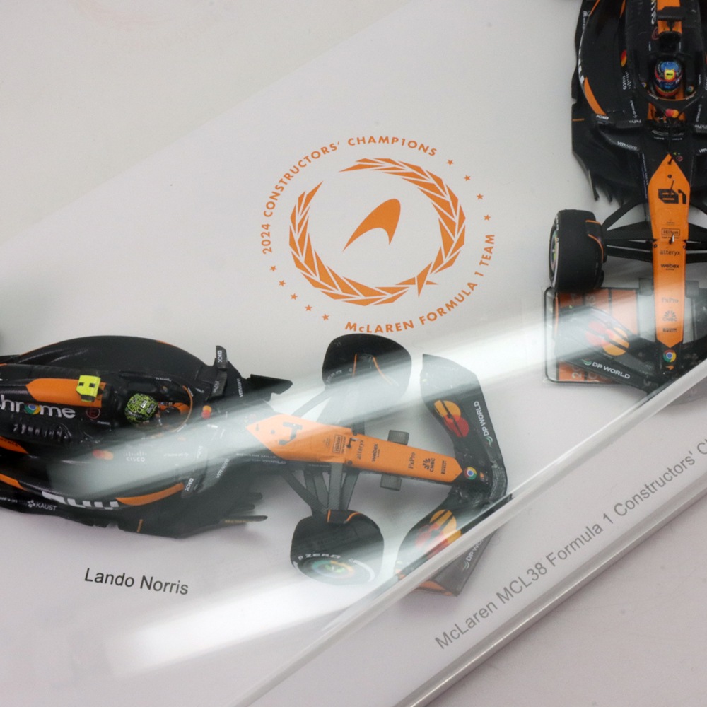 スパーク 1/43 マクラーレン F1 チーム MCL38 2024年 コンストラクター
