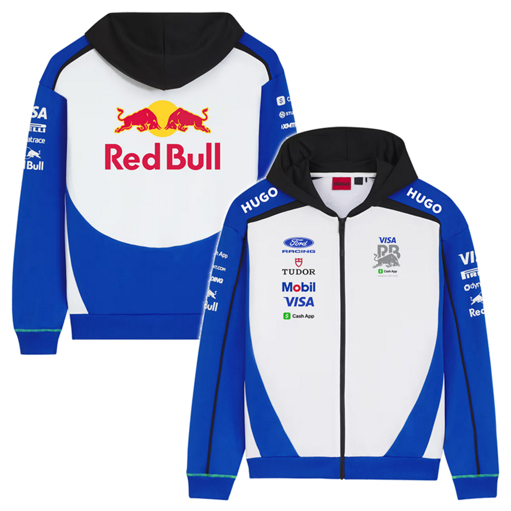 2026 レーシングブルズ チーム レプリカ フルジップ フーディ ユニ