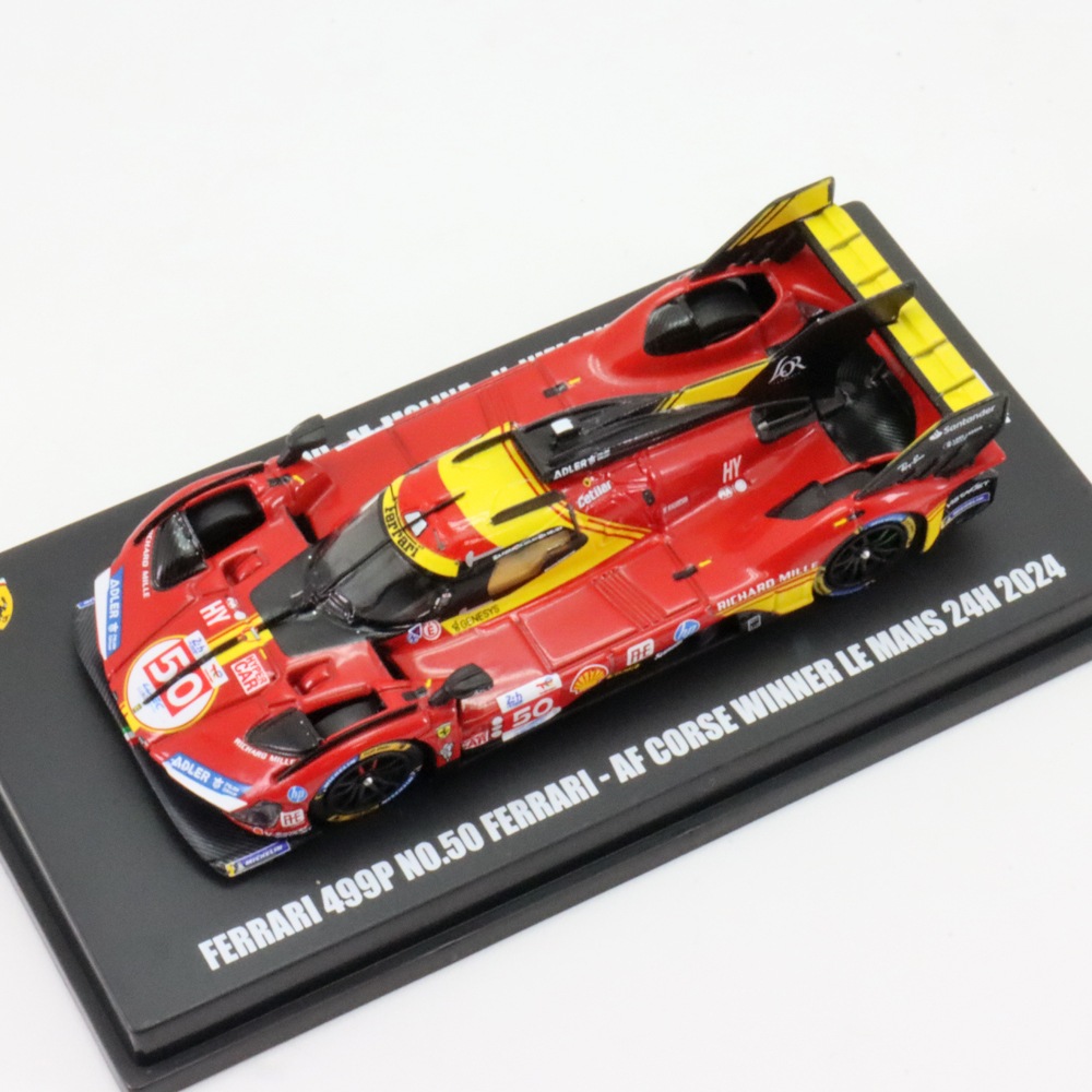 ルックスマート 1/64 フェラーリ 499P No.50 AFコルセ 2024年 ル・マン